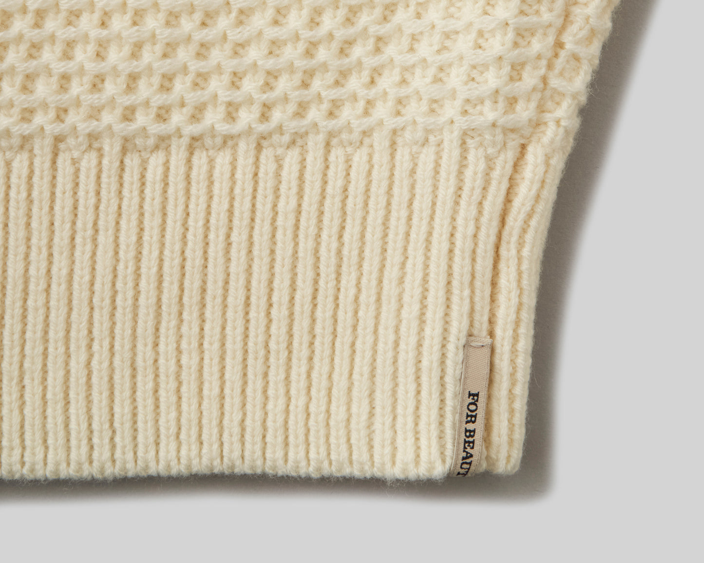 CS WOOL CREW / Ivory