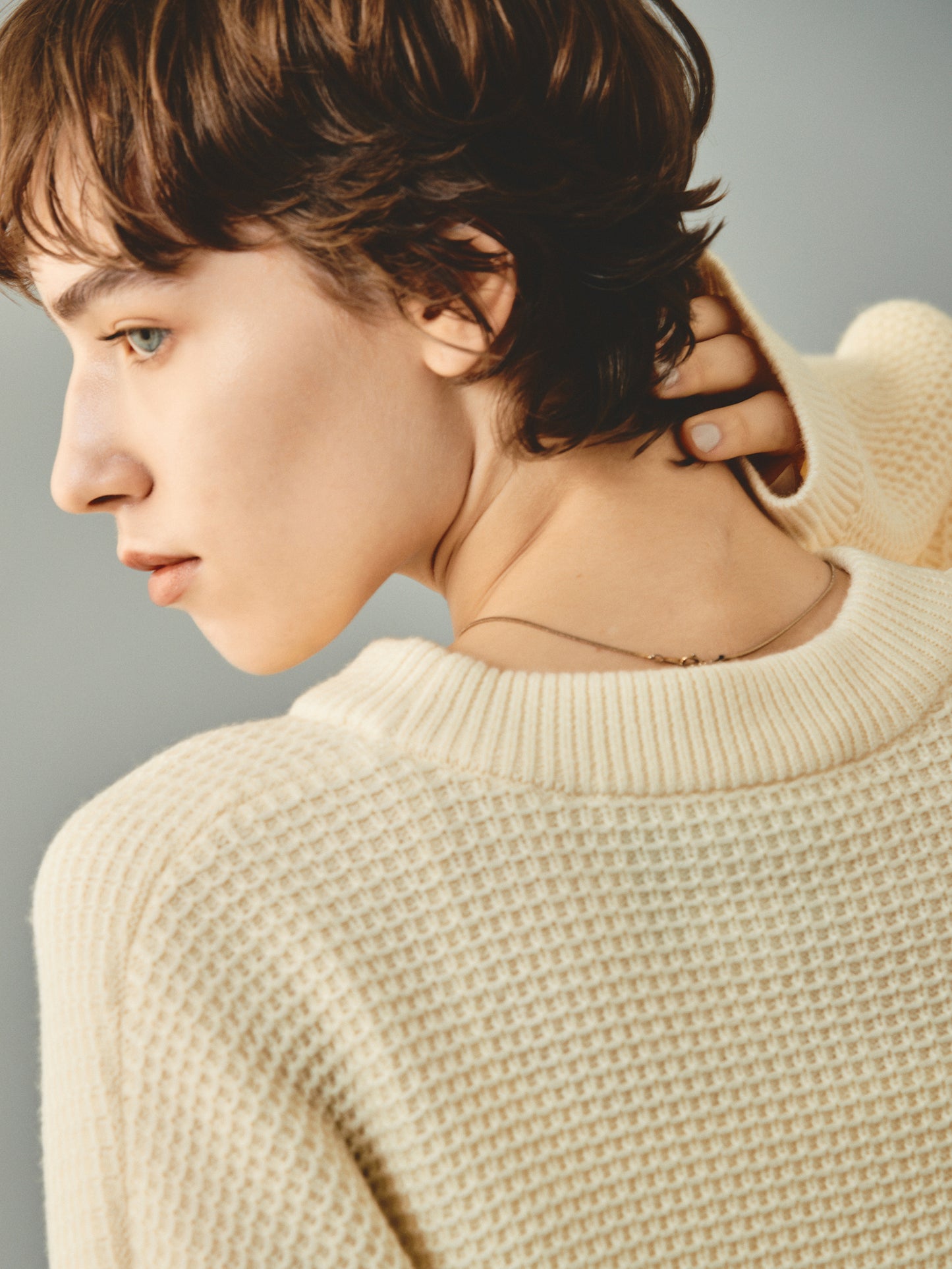 CS WOOL CREW / Ivory