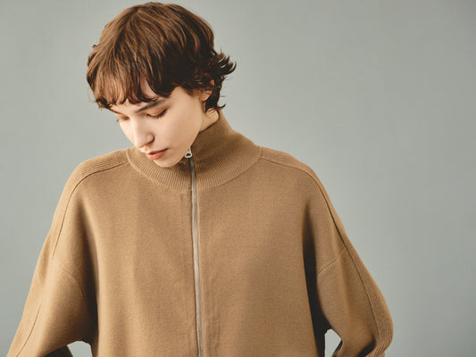 CS WOOL ZIP / Gold