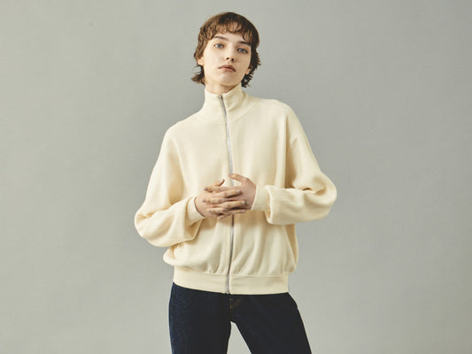 CS WOOL ZIP / Ivory