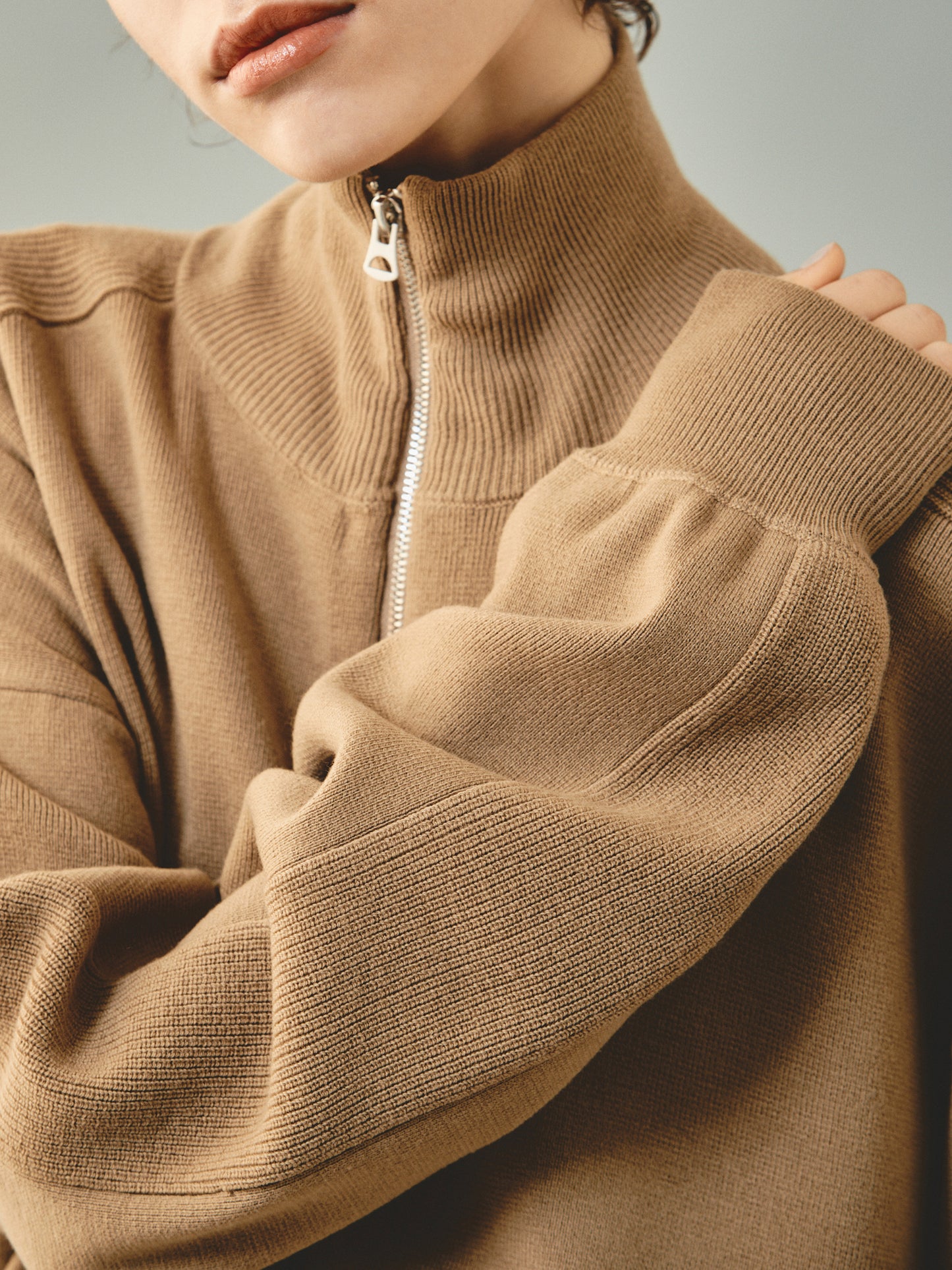 CS WOOL ZIP　/　Gold